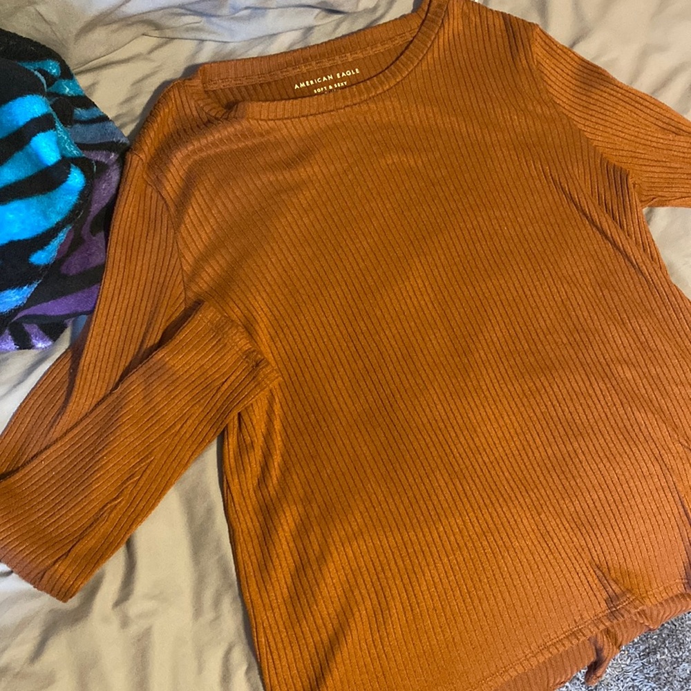 Long sleeve American eagle top; size medium $15
